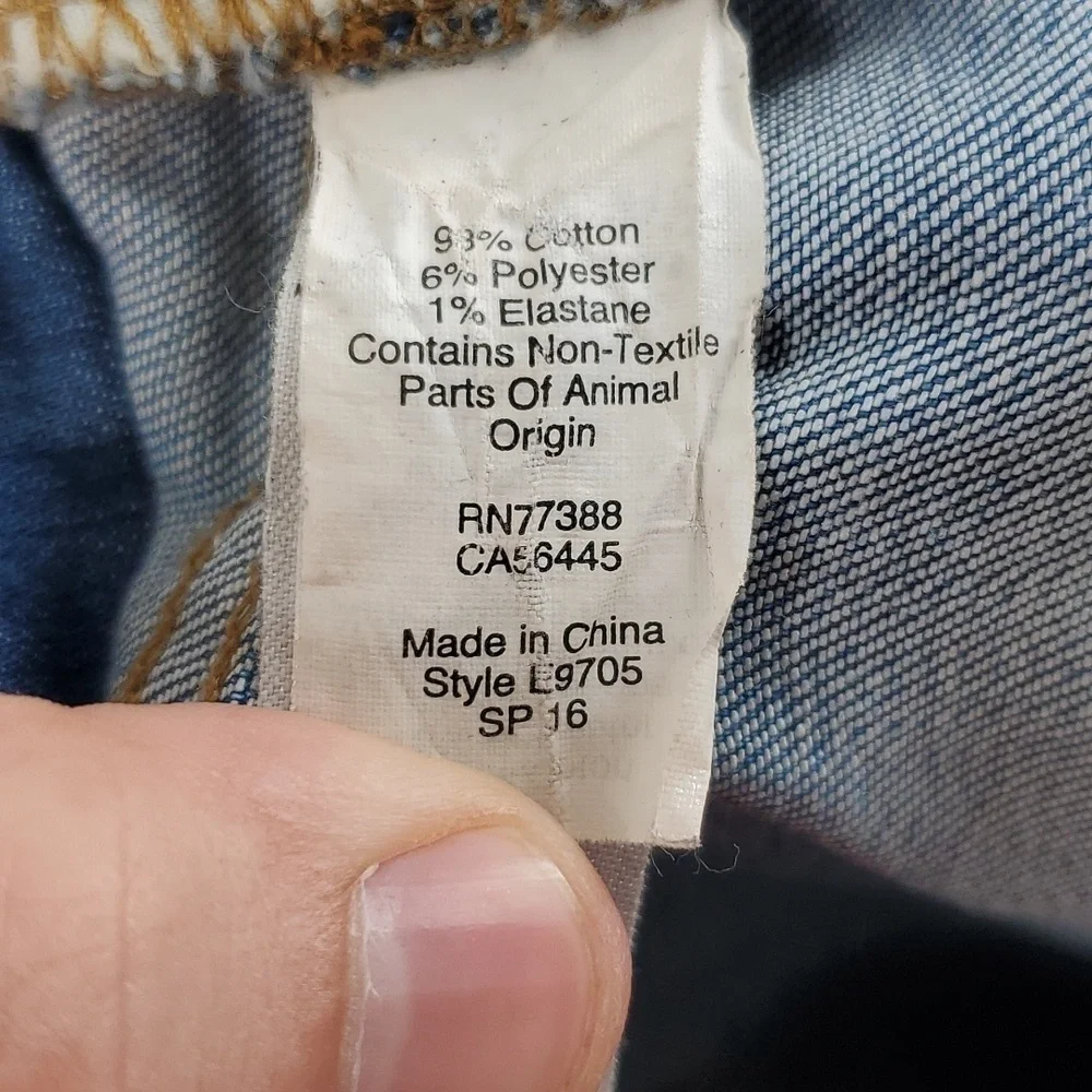 Madewell Skinny Skinny Jeans 9 Inch High Riser Ripped Knee Distressed Womens 24 - Picture 7 of 10